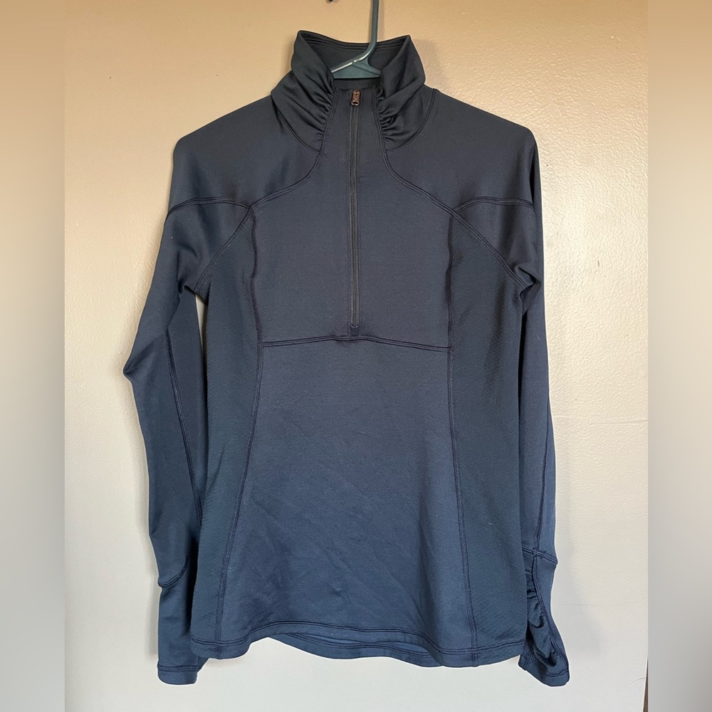 CALIA by Carrie Underwood Navy Long Sleeve Quarter-Zip Pullover